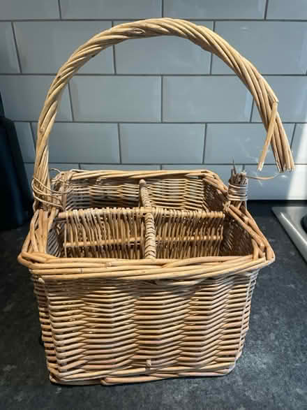 Photo of free Wicker Basket (broken) (South Tottenham, N15) #1