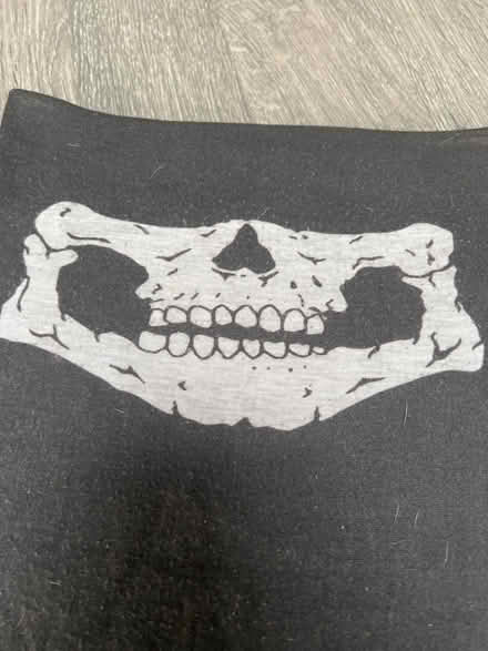 Photo of free Skull print Balaclava. Good condition. (Southsea PO4) #2