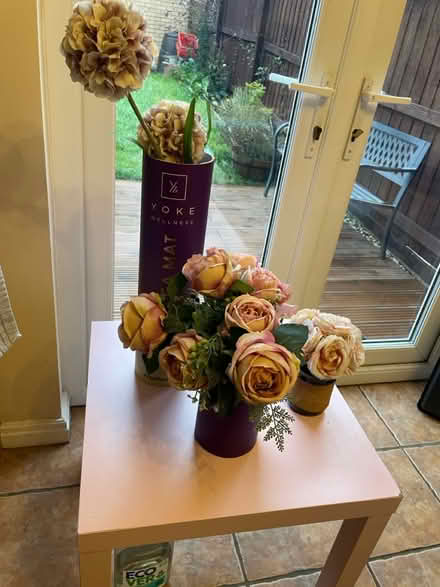 Photo of free Artficial flowers (CV23, Coton Park) #1