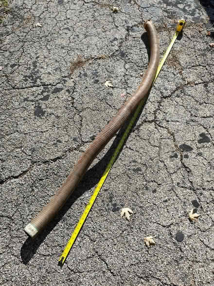 Photo of free 6 foot x 2.5" flexible metal hose (Westmont) #1