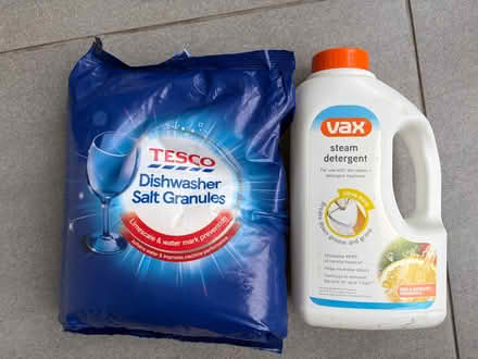 Photo of free Dishwasher salt / Vax steam mop detergent (Saint George's CO2) #1