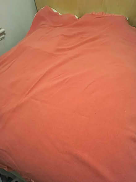 Photo of free Pure wool. blanket (orange) (Hintonburg) #1