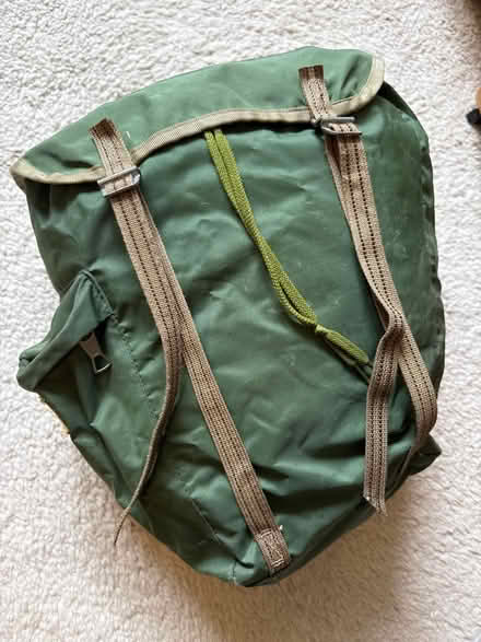 Photo of free Vintage green Karrimor pannier (St. Paul‘s Square, York) #1