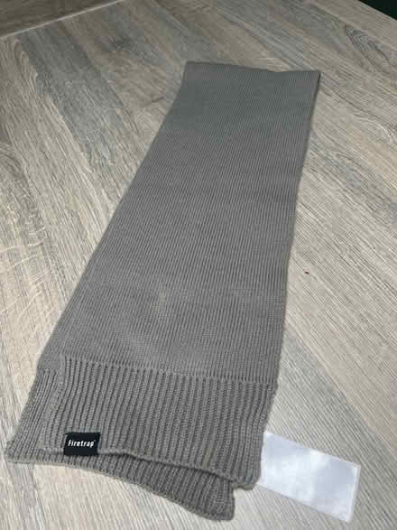 Photo of free Green Junior Firetrap Scarf. Good condition. (Southsea PO4) #1