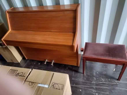 Photo of free Modern Kemble Piano And Adjustable Stool (Radstock) #3