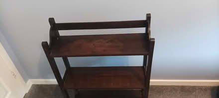 Photo of free Small wooden bookcase/shelf unit (Bury St Edmunds, IP33) #3