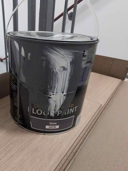 Photo of free Floor paint grey (Colindale NW9) #1