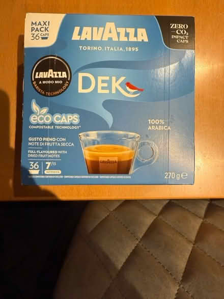 Photo of free Lavazza coffee pod - decaf (Hammersmith and Fulham W6) #1