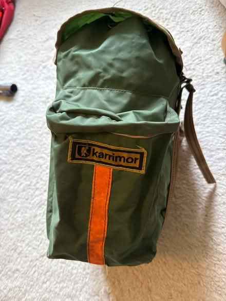 Photo of free Vintage green Karrimor pannier (St. Paul‘s Square, York) #2