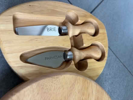 Photo of free Cheese board / cheese knife set (Saint George's CO2) #2