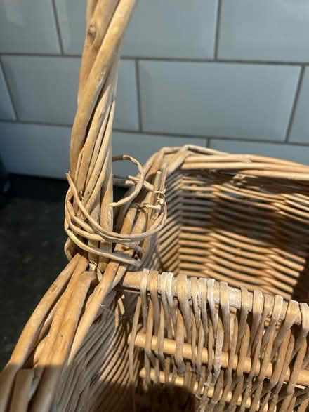 Photo of free Wicker Basket (broken) (South Tottenham, N15) #2