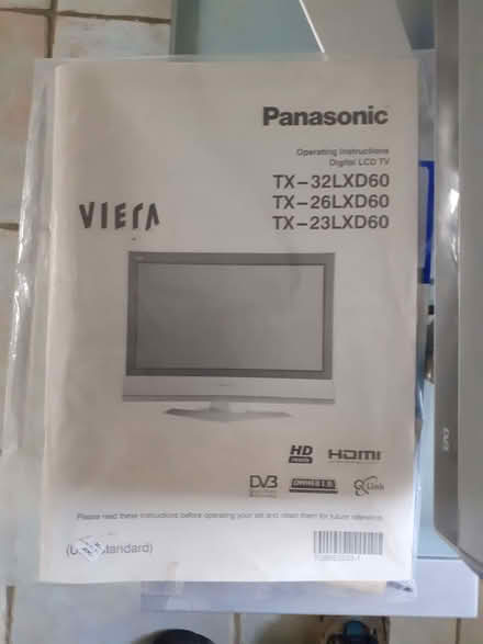 Photo of free Large flat screen Panasonic TV and stand (Trinity BA11) #4