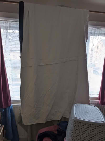 Photo of free pair of reversible blackout curtains / light absorbing (Old Woking GU22) #2