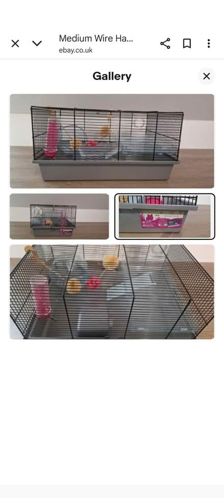 Photo of free Used hamster cage (Spitalfields E1) #1