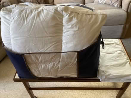 Photo of free King Size feather mattress topper (Bearwood BH11) #1