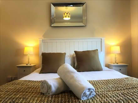 Photo of free Double bed frame and two bedside tables (Windsor SL4) #1