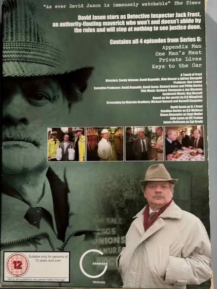 Photo of free A touch Of Frost DVD (Westbury BA13) #2