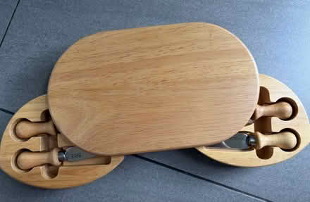 Photo of free Cheese board / cheese knife set (Saint George's CO2) #3