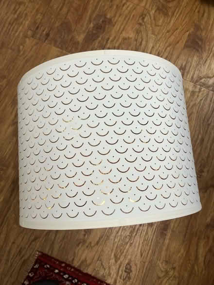 Photo of free White lamp shade with copper inside (Ruislip UB10) #2