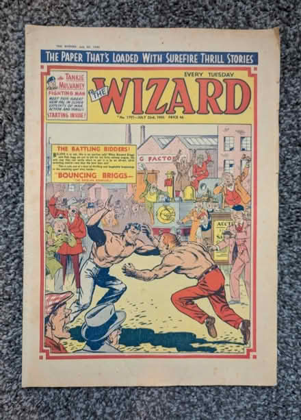 Photo of free Wizard comic (Ingol PR2) #1
