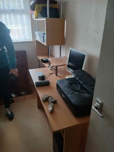 Photo of free Desk and shelves (Rh122jh) #1