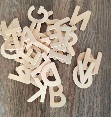 Photo of free Small balsa wood letters (Woodlesford LS26) #1