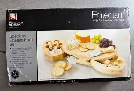 Photo of free Cheese board / cheese knife set (Saint George's CO2) #1
