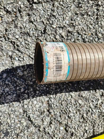 Photo of free 6 foot x 2.5" flexible metal hose (Westmont) #2