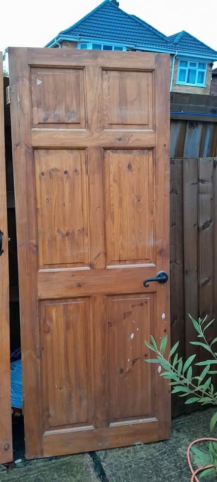 Photo of free Pine doors (Wigston LE18) #3