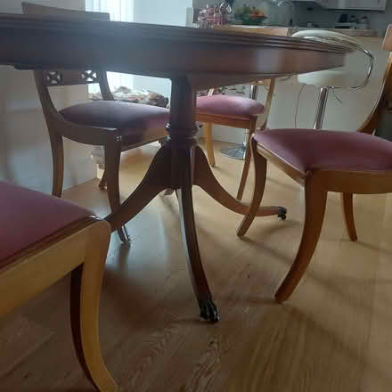 Photo of free Dining table & 4 chairs (Forest Wood LD8) #1