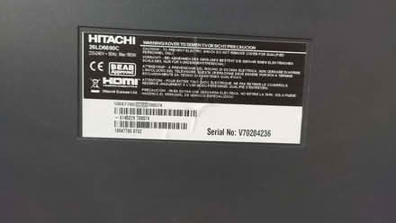 Photo of free Hitachi Full HD TV pre digital (Kelvedon Hatch CM15) #4