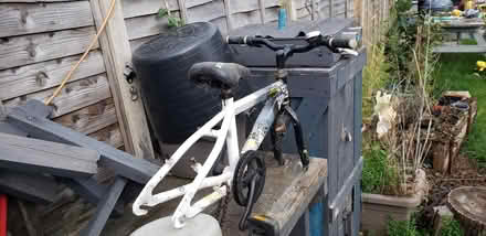 Photo of free 16" kids MTB Frame and Forks (Letchworth SG6) #2
