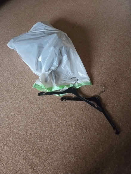 Photo of free Black plastic hangars (Bluebell Hill ME5) #1
