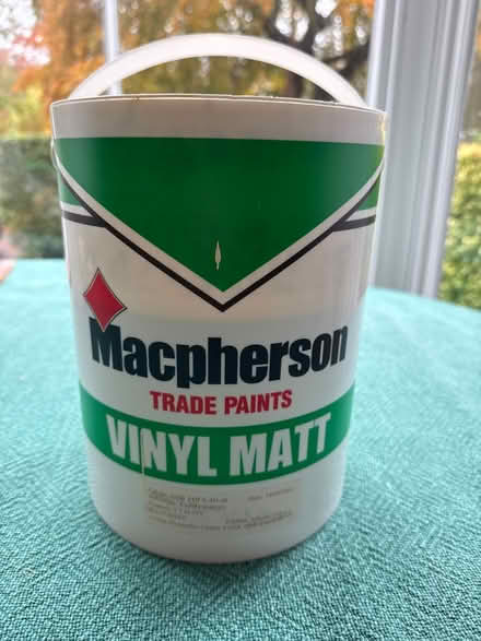 Photo of free Leftover yellow paint matt (St. Paul‘s Square, York) #1