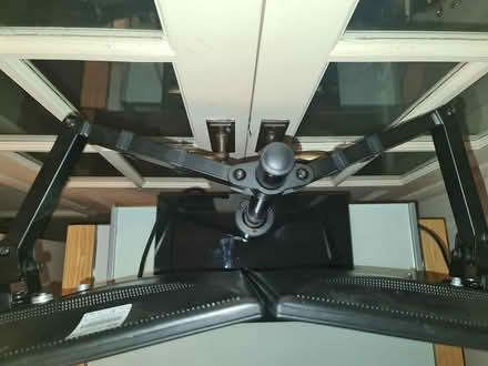 Photo of free Two 22" monitors on monitor stand (RG12) #1
