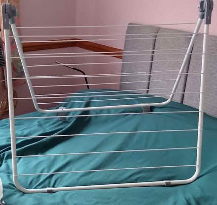Photo of free Over bath airer / maiden / clothes horse (Baguley M33) #1