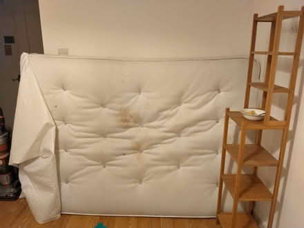 Photo of free Mattress, UK Double 135 x 190 cm (4'6" x 6'3"), (Stoke Newington N16) #2