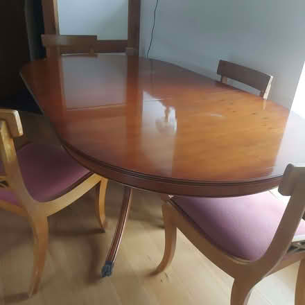 Photo of free Dining table & 4 chairs (Forest Wood LD8) #2