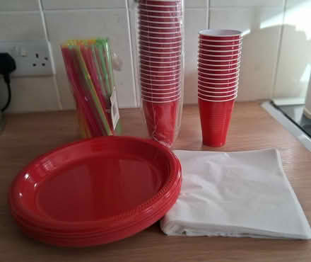Photo of free Disposable party ware. Plates cups (Portchester PO16) #1