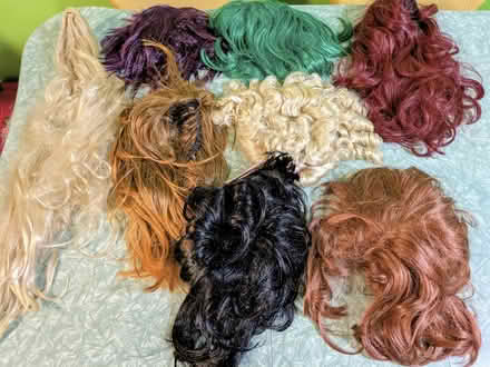 Photo of free Bag of 8 cheap wigs (east village) #1