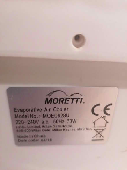 Photo of free Air Cooler (Parkstone BH14) #3
