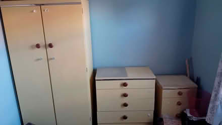 Photo of free Two chest of drawers and cupboard (Lower Clapton E9) #1