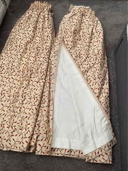 Photo of free Beautiful lined curtains (Prenton CH43) #2