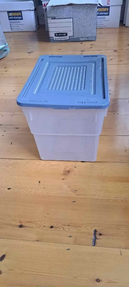Photo of free Plastic storage box (Sion Hill) #1