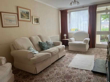 Photo of free Settee and 2 armchairs (Formby L37) #1