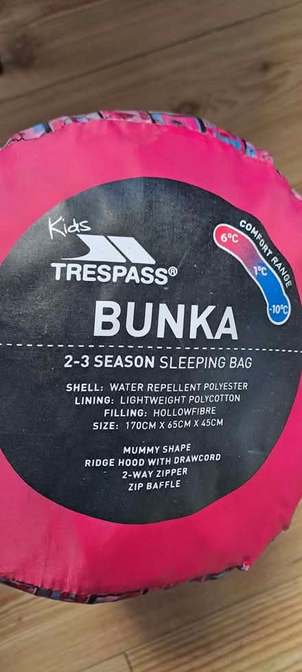 Photo of free Kids Sleeping Bags (x2) + Liners - Trespass (Teddington TW11) #4