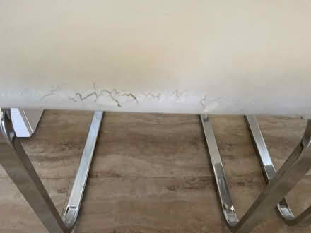 Photo of free 2 white chairs (Camarillo) (Camarillo Heights) #2
