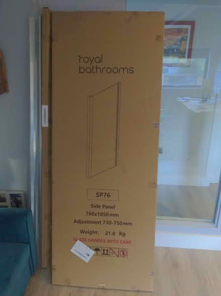 Photo of free Shower enclosure end panel (Chargrove GL53) #3