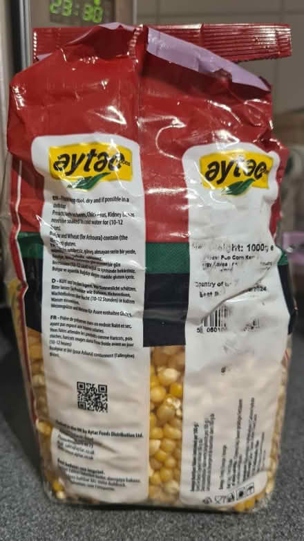 Photo of free Pop corn kernels -expired sept 2024 (Brick lane E1 6S) #2