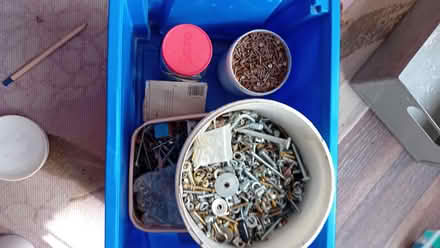Photo of free Large collection of screws,nuts,tacks etc (Lower Clapton E9) #1